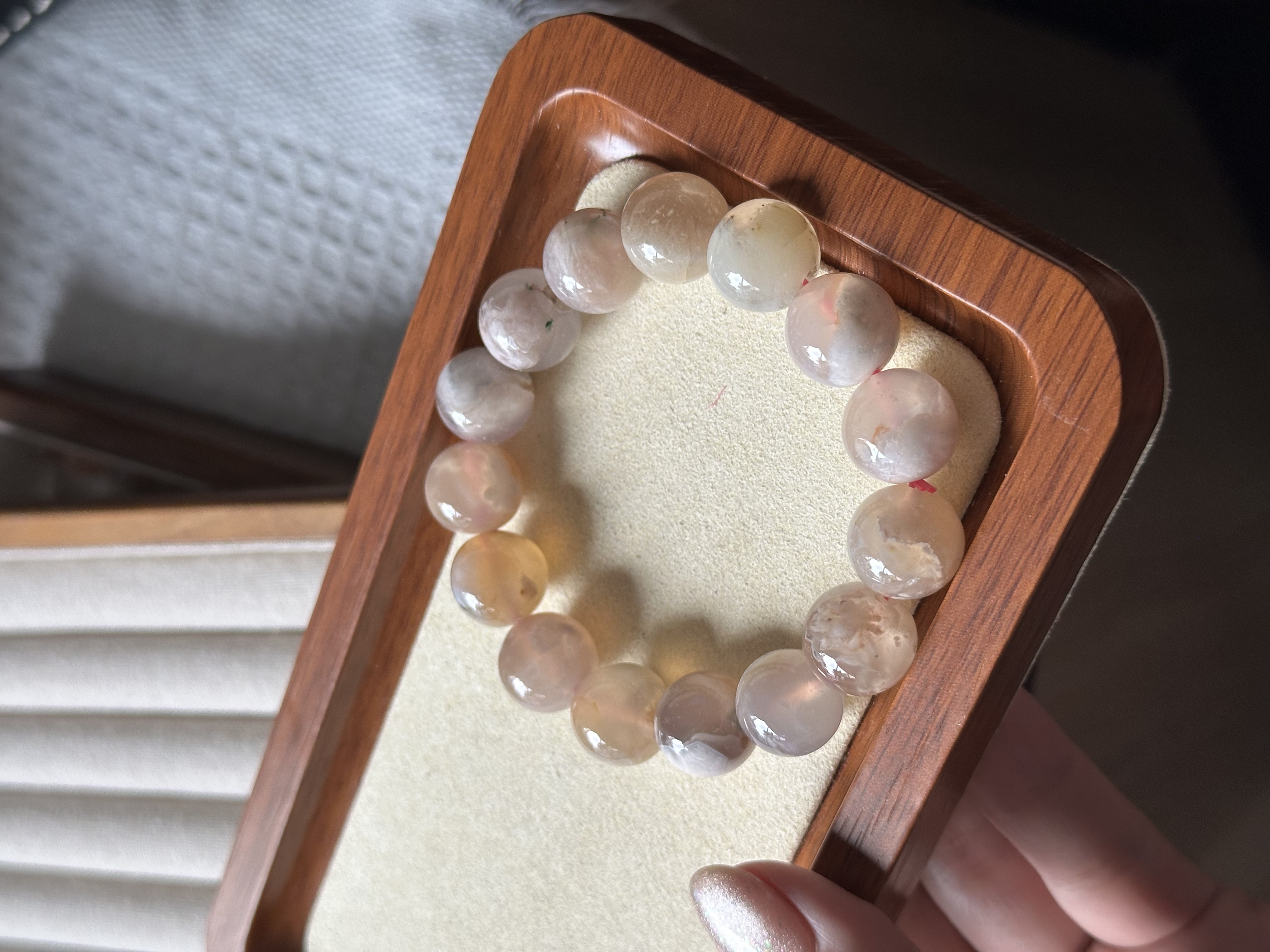 樱花玛瑙 ｜ Sakura Agate 14.2mm