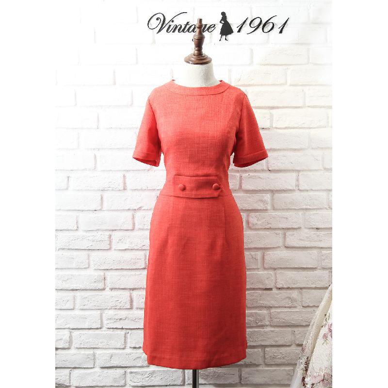 （SOLD OUT）1960s Worker Shift Dress(FM116)