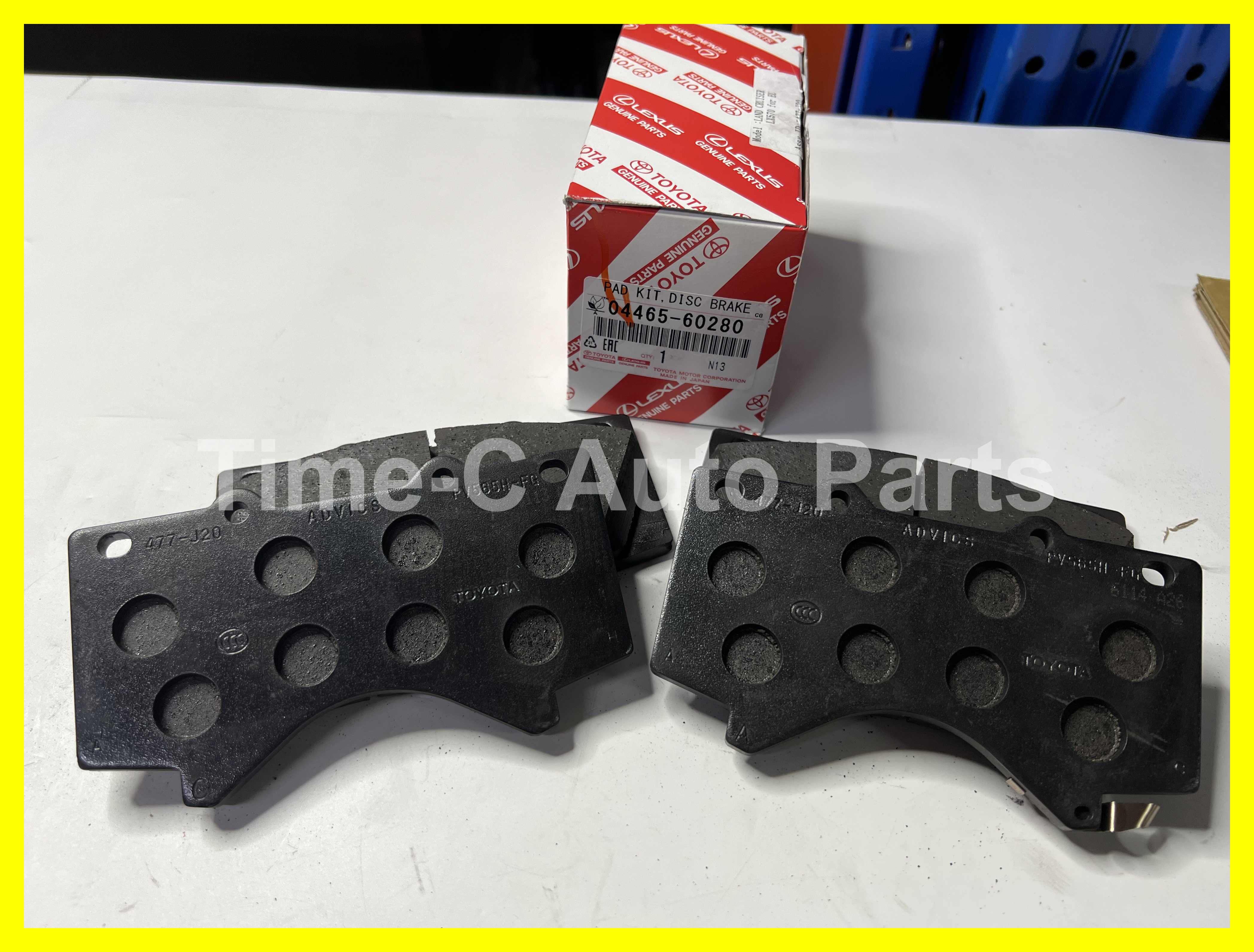 頭煞車皮 04465-60280 - Toyota Land Cruiser