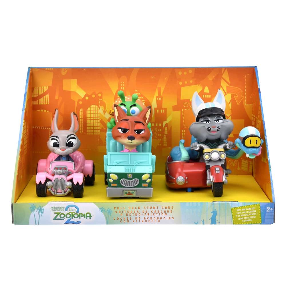 日本預訂📍日本Zootopia電影10週年系列 - 車仔玩具套裝 不包郵 10/2日本開售