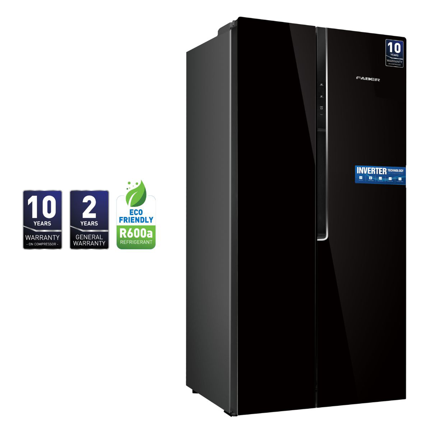 Faber 615L Elite Side-by-Side Fridge ELITE SBS 552