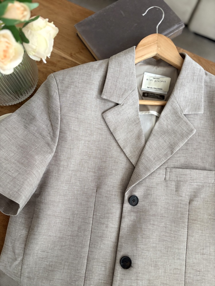The Oversized Oatmeal Blazer