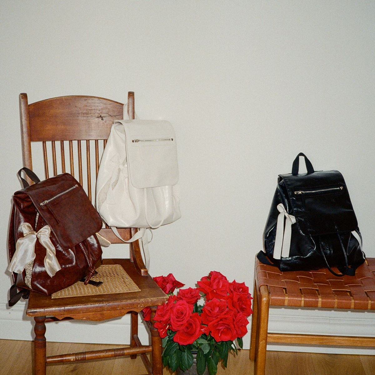 [ovuni] Classic Bow backpack (3種)