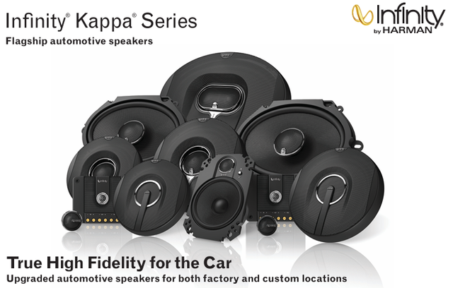 Infinity Kappa Automotive Speakers Series Targets香港汽車用品