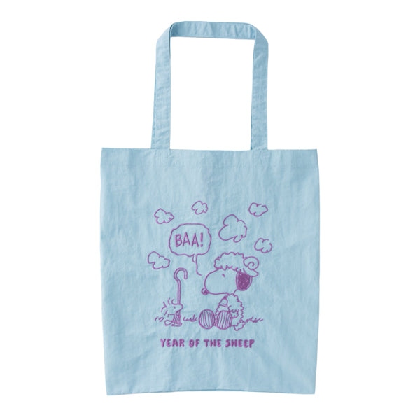 🌸 【預訂】Eco Tote Bag - Snoopy Year of the SHEEP Series