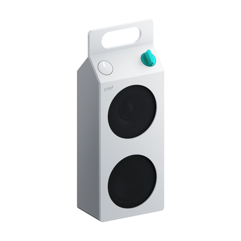 CMF Speaker M 便攜式防水藍牙喇叭｜35W 強勁音效・IP68 防水防塵・18 小時續航・Auracast 派對模式｜香港行貨