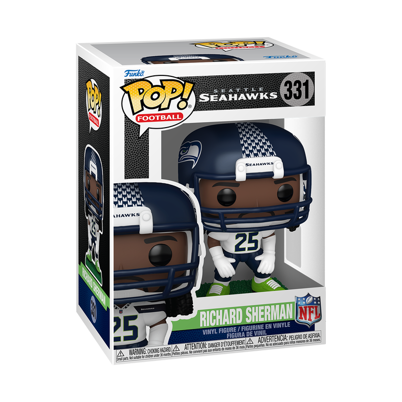 📦訂購 美國代購 Funko POP! NFL Richard Sherman Figure 西雅圖海鷹 模型