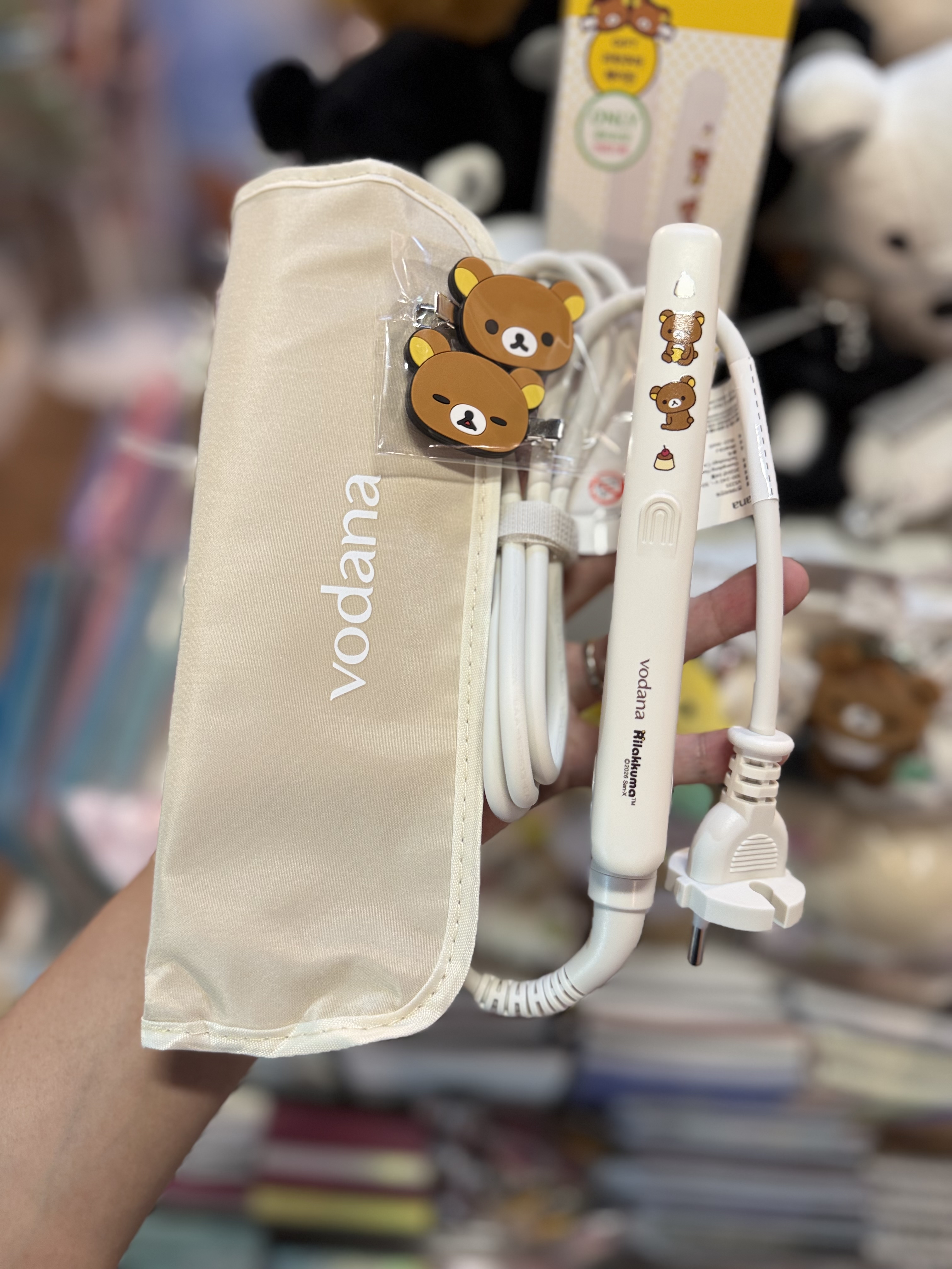 《現貨》全新韓國限定 vodana  x  Rilakkuma 直髮夾 Rilakkuma /小雞款