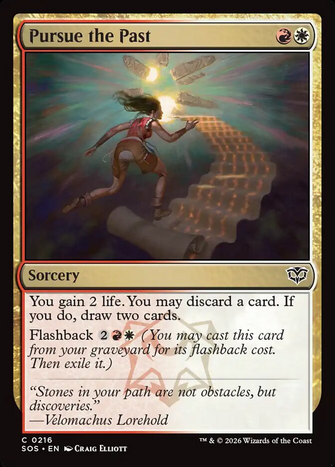 [EN] [Foil] Pursue the Past [SOS-216] C