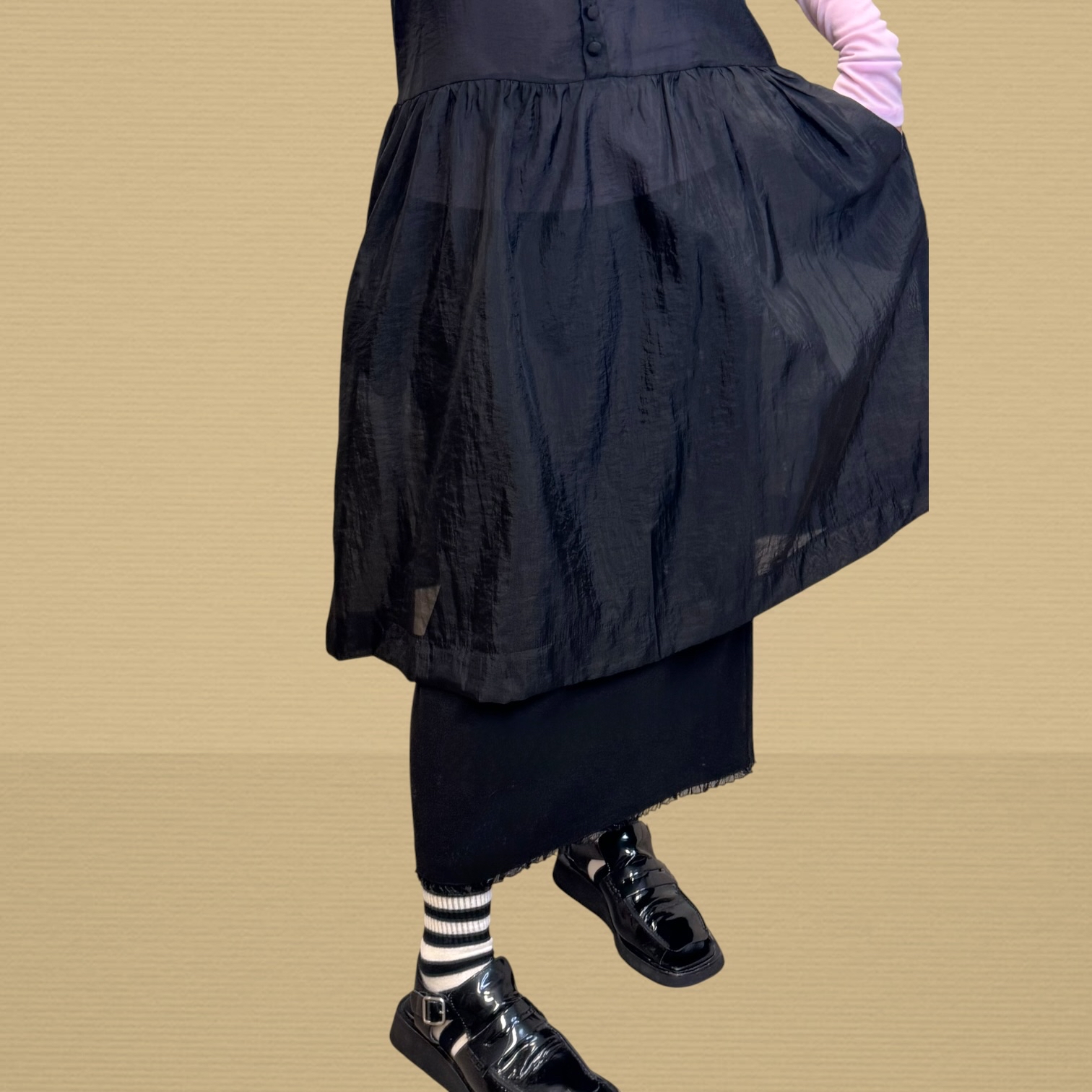 紗質背心One Piece 胸 92 腰 94 Hip 150 長 101