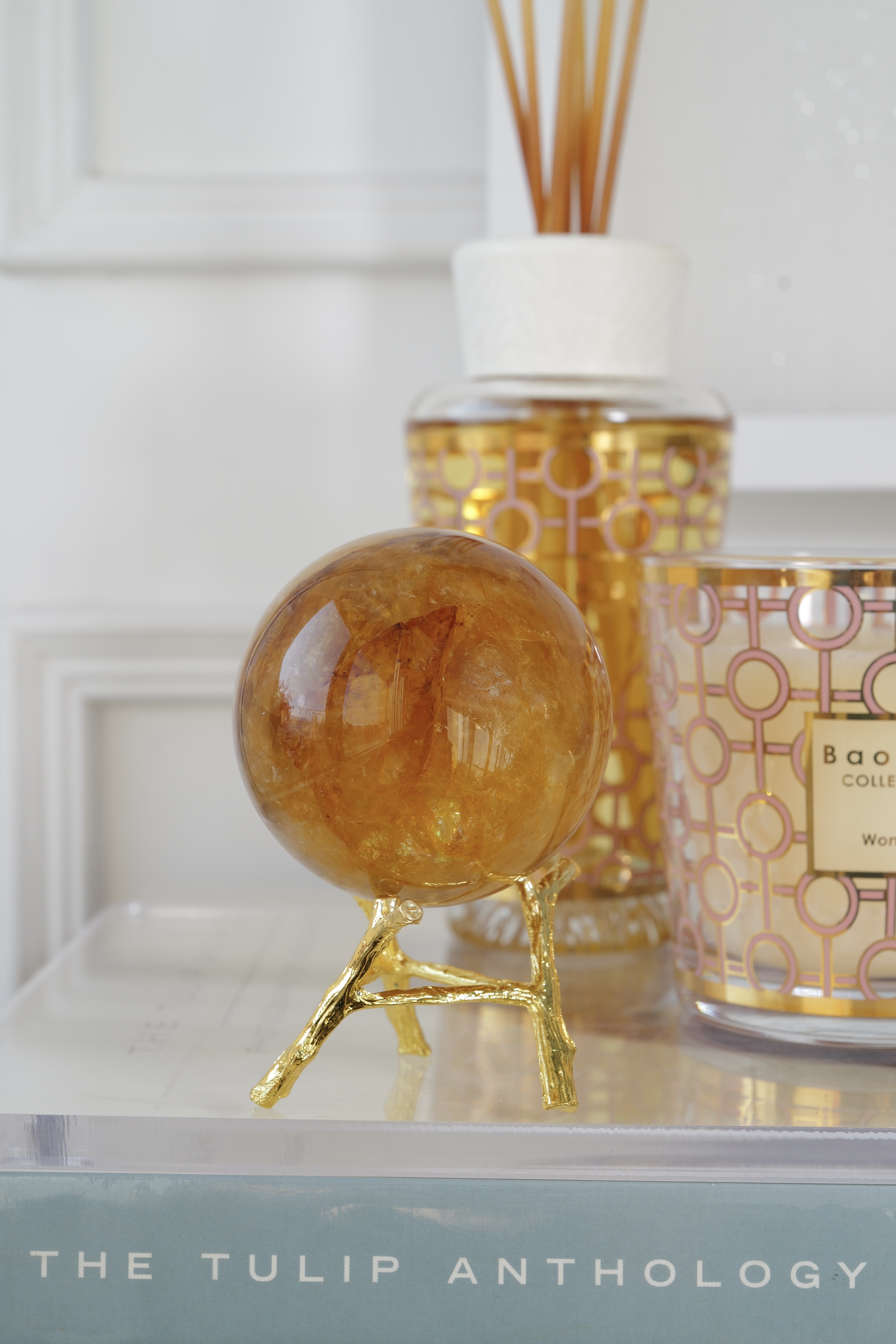 ꧁ 6.2cm Golden Healer Quartz ꧂ GH.1225C10GMA9-RA27*5EM -