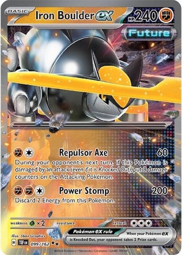 Pokemon TCG Card Game - Iron Boulder ex
