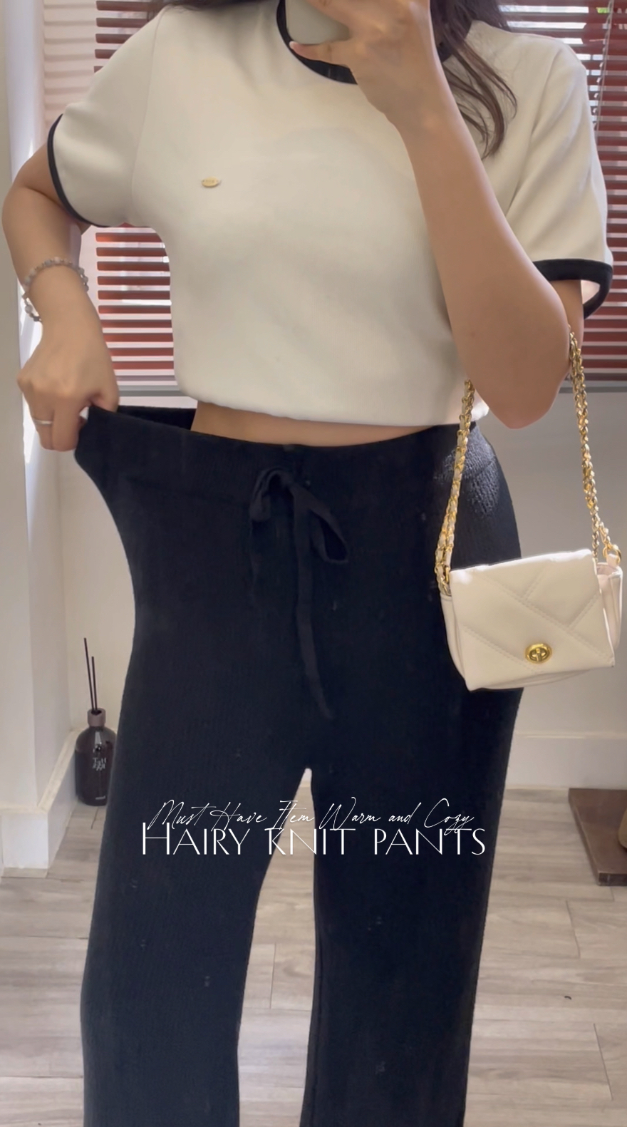 ❄️| HAIRY KNIT PANTS | 毛毛內裏