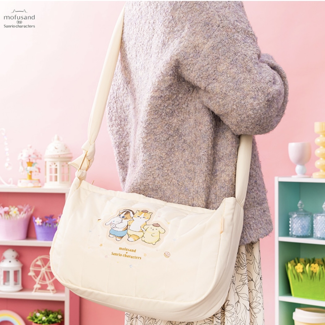 Mofusand 鯊魚貓 斜孭袋｜預訂