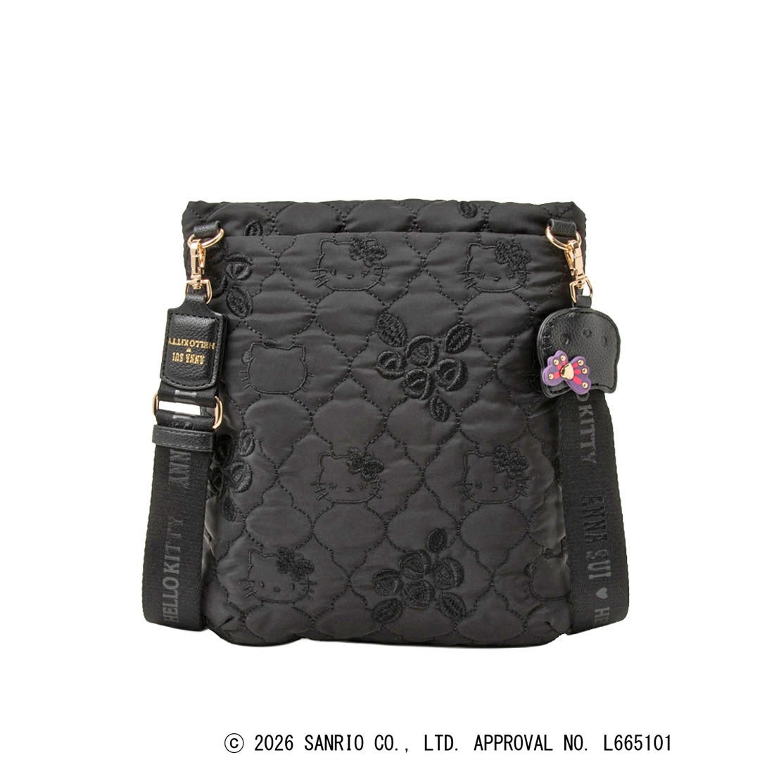 🌸 【預訂】ANNA SUI×HELLO KITTY Mini shoulder bag
