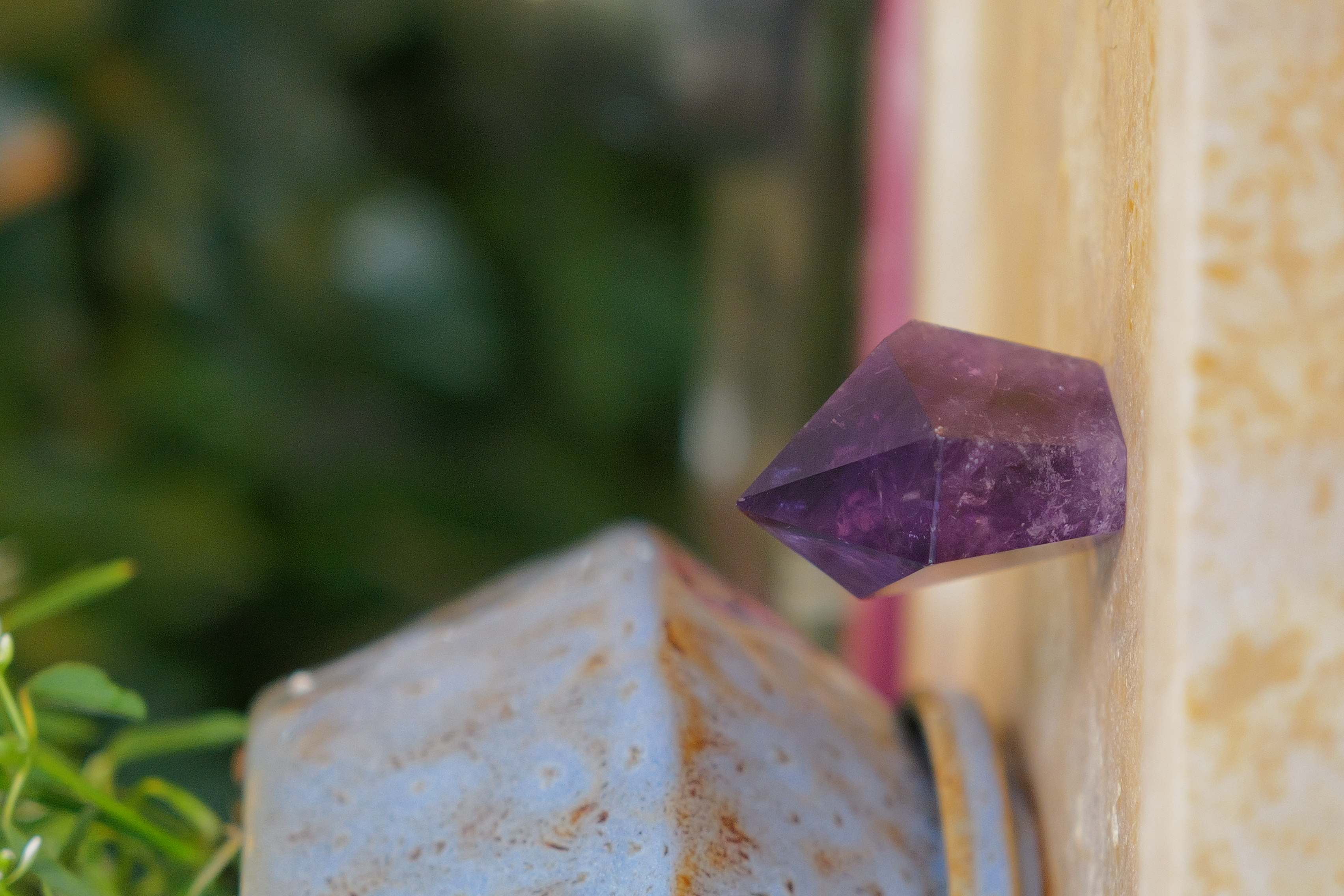 ༒4.2cm紫水晶六角小柱 ༒ AM1190H3tG6a-RA28*3NT