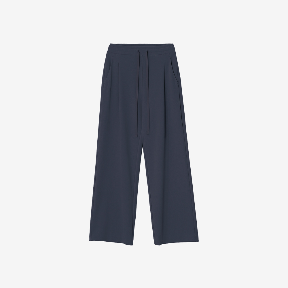 【返工去街街之選】預購_FFWSPT136 All Day Move String Semi-Wide Pants by front2line