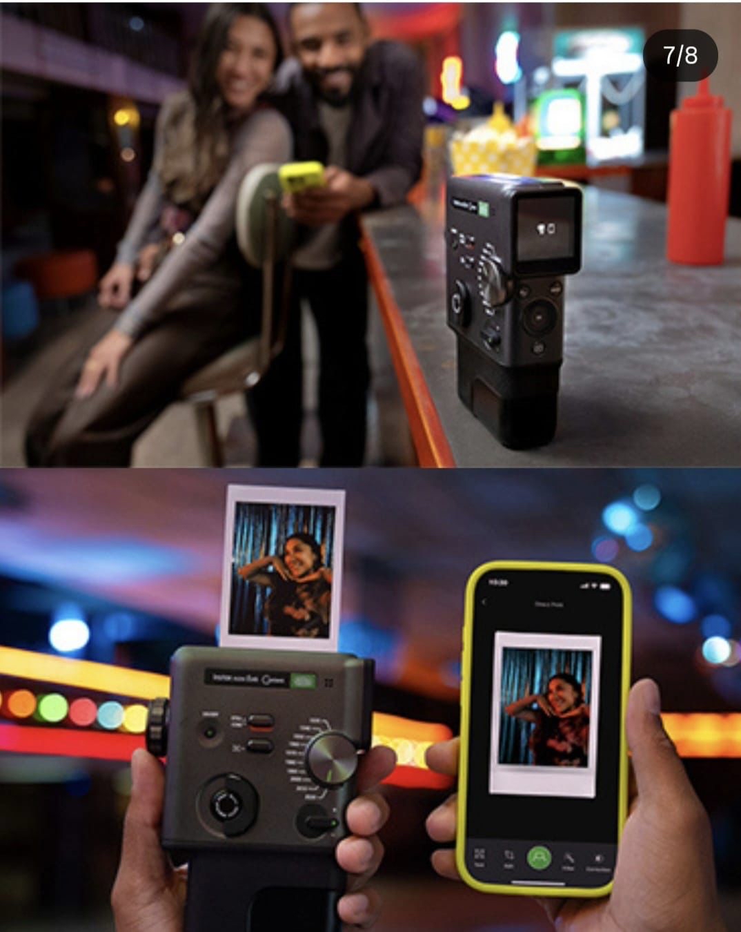 Fujiflim instax mini Evo Cinema 三合一混合型即影即有相機