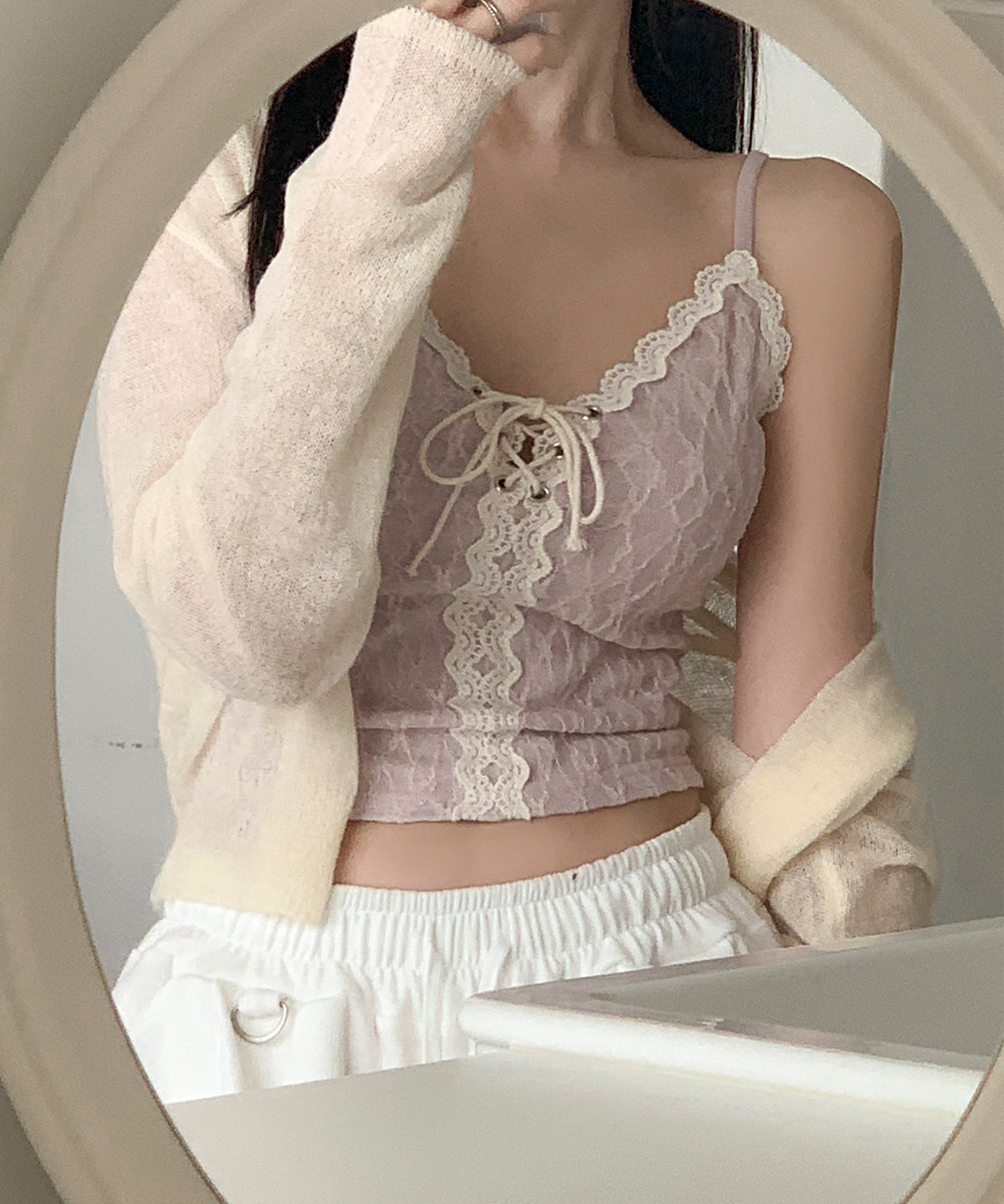 vintage ribbon camisole 