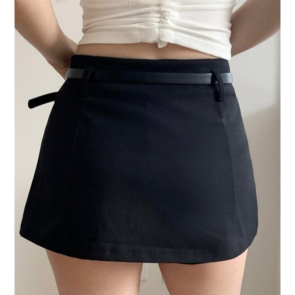 新品價4月22截🤍2604O《WITH BELT V-SLIT SKPT》