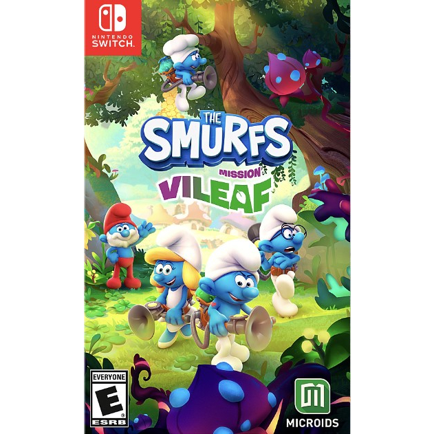 (🔥FLASH SALE🔥) The Smurfs: Mission Vileaf (Nintendo Switch) Digital Download