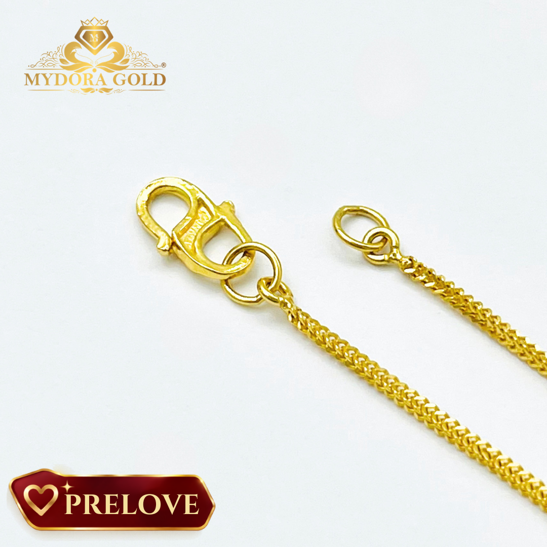 PRE-LOVE: Rantai Leher Mesin Boba l EMAS 916/22K