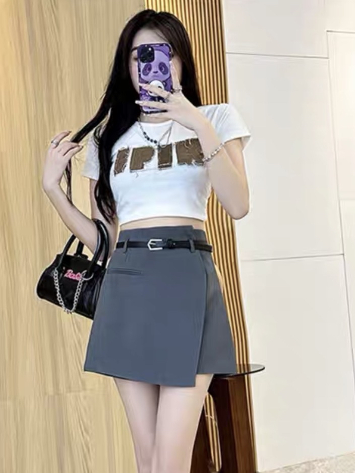 SK306西装短裙