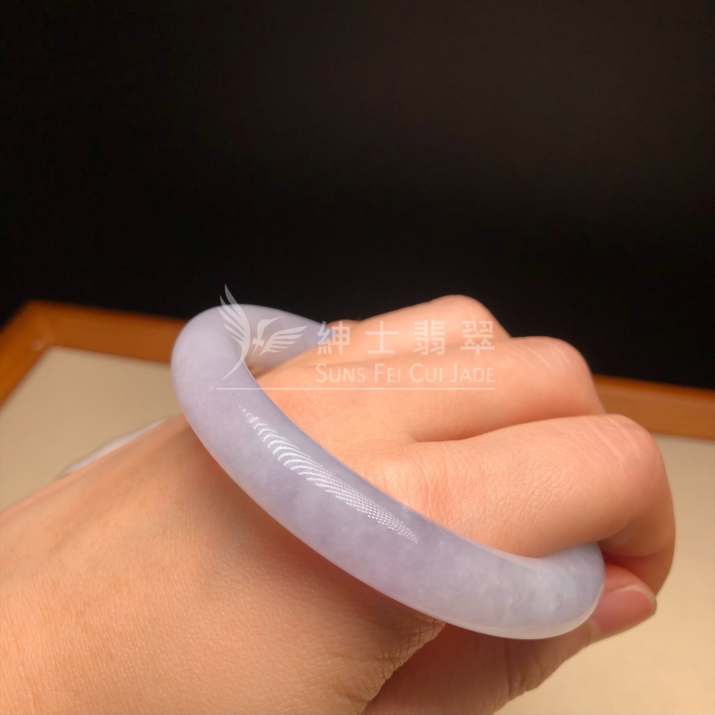 茄紫圓鐲53.8mm C06029