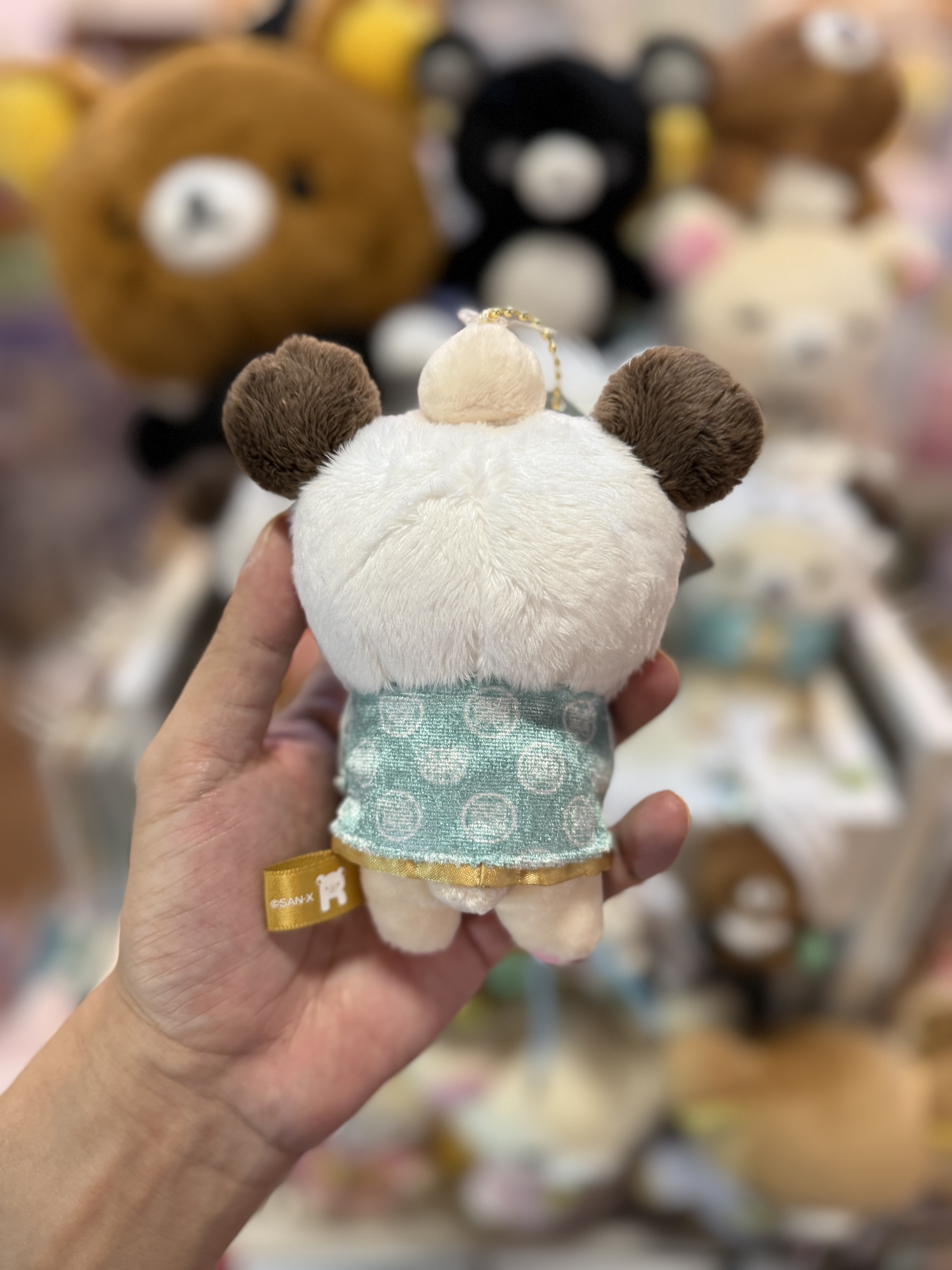 《現貨》全新日本Rilakkuma神戶/橫濱專店限定中華造型掛飾