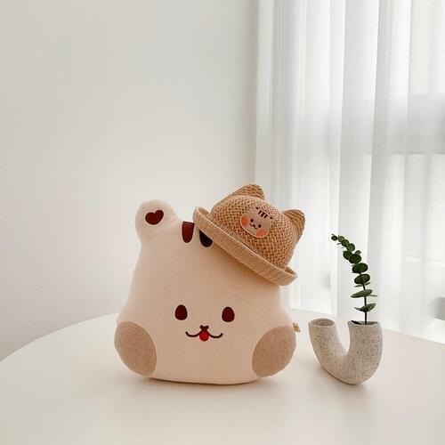 Dottodot Summer萌趣耳朵休閒帽(松鼠)