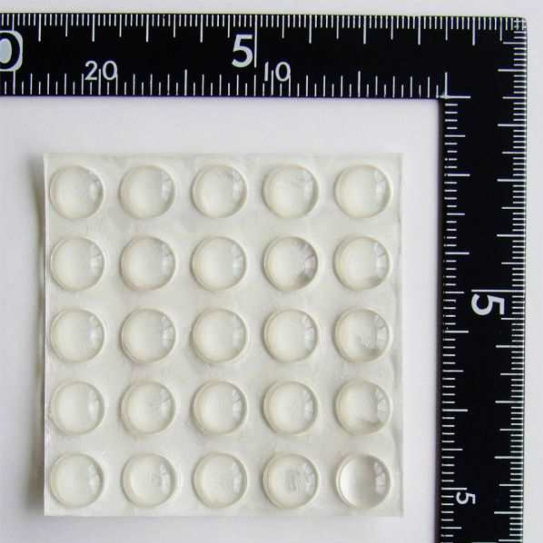 Seiwa-pro 墊圈貼紙 透明 1cm(25個)