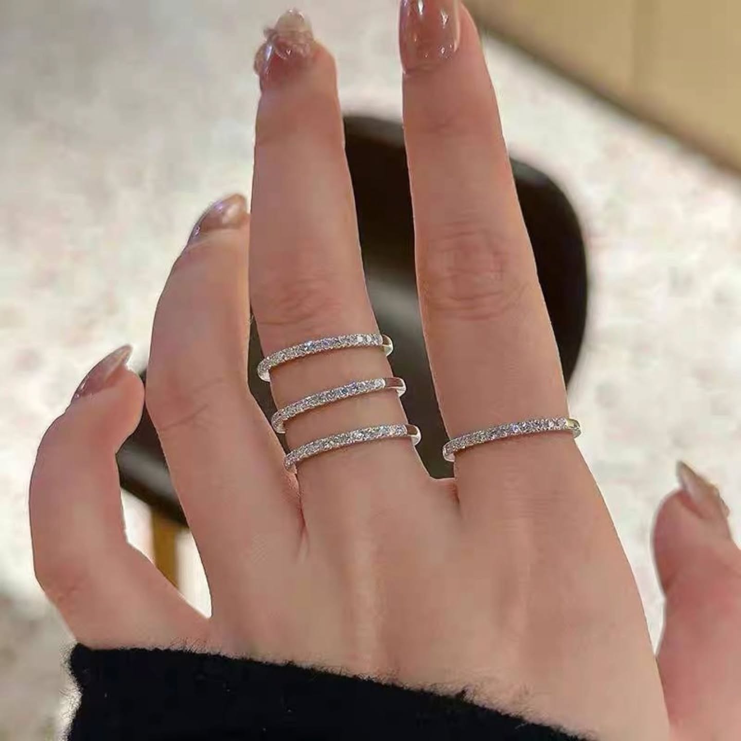 莫桑钻戒指 🇨🇳