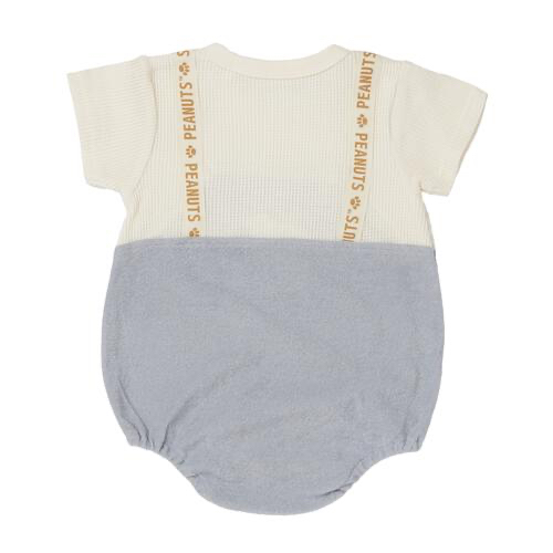 🇯🇵預訂 日本直送🇯🇵Snoopy史努比刺繡貼花吊帶短袖包屁衣