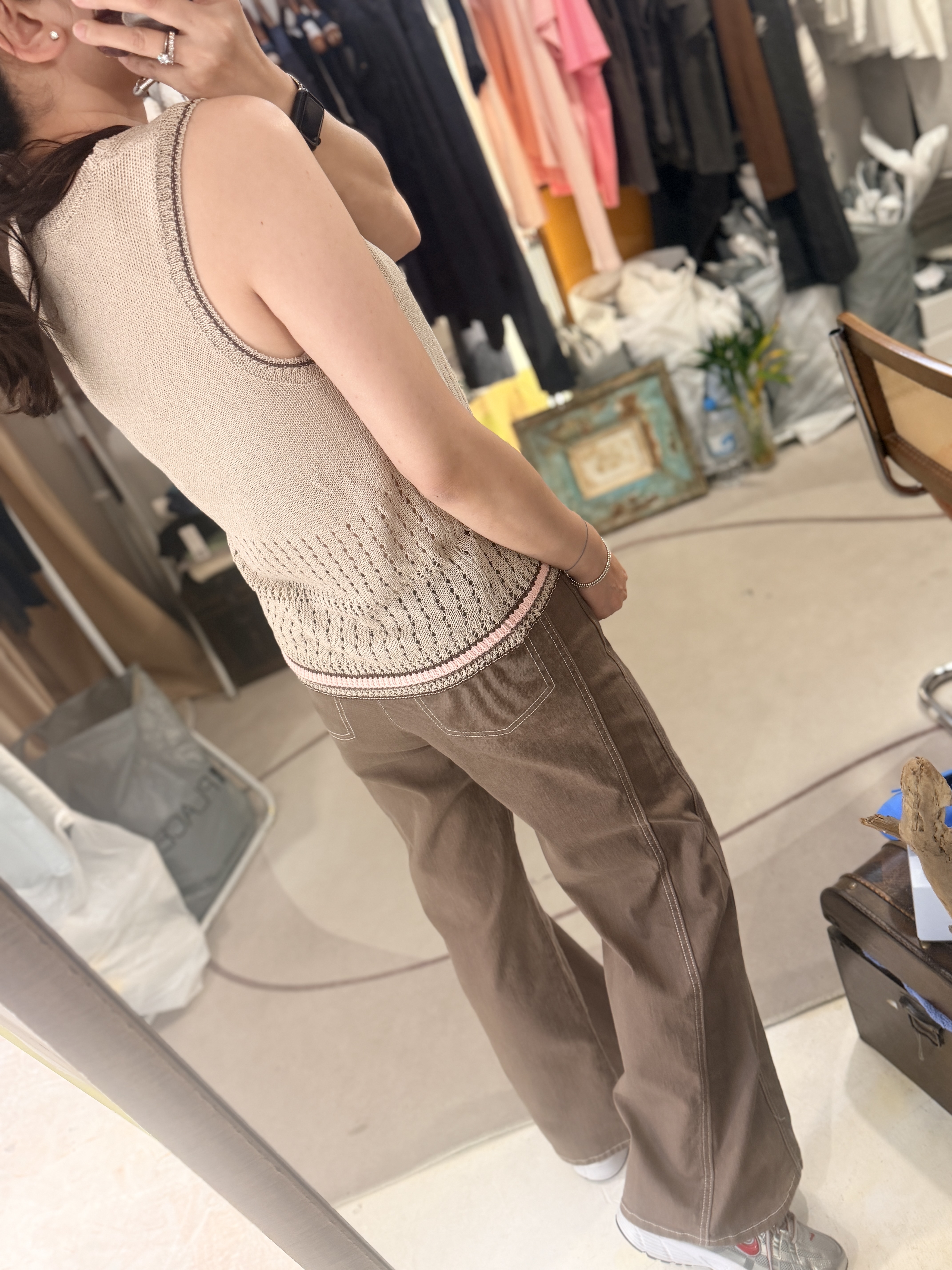 Vintage knit vest