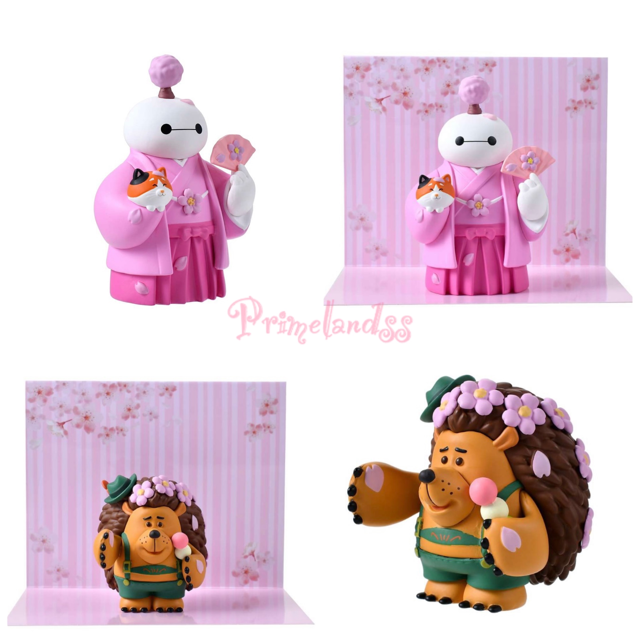 Baymax/ 刺蝟擺設