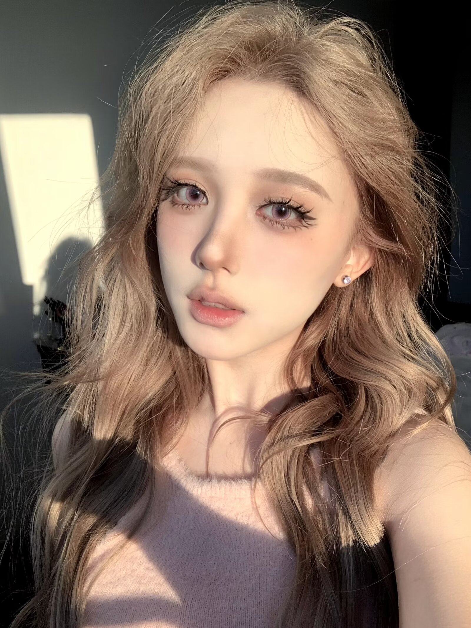 0度現貨 Woolilens半年拋 粉紅回憶