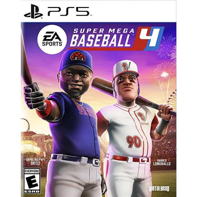 (🔥NEW RELEASE🔥) Super Mega Baseball 4 Full Game (PS4 & PS5) Digital Download