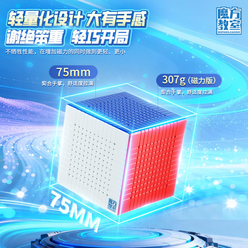 魔域文化 魅龍12M V2 十二階 磁力扭計骰