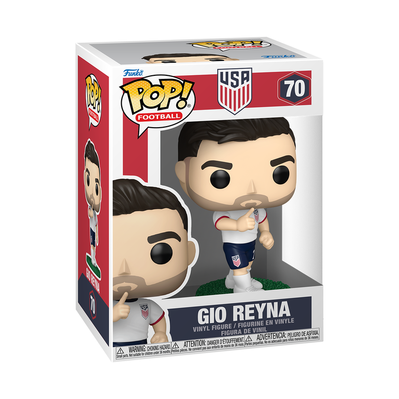 📦訂購 美國代購 Funko POP! Gio Reyna Figure 美國足球隊 模型