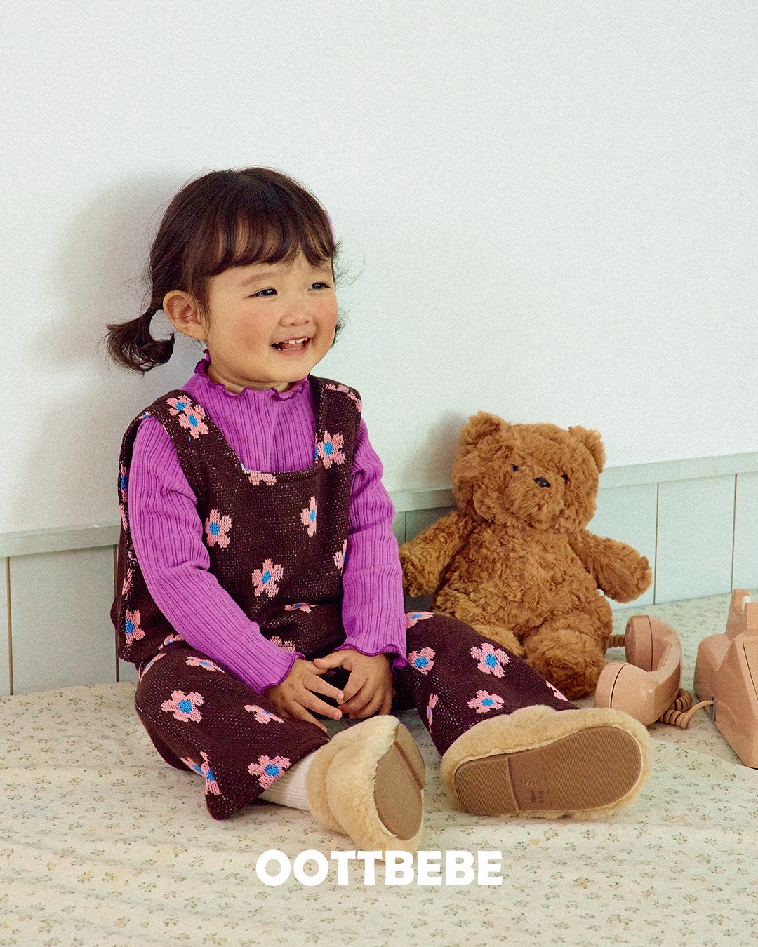 OOTT | Flower knit set