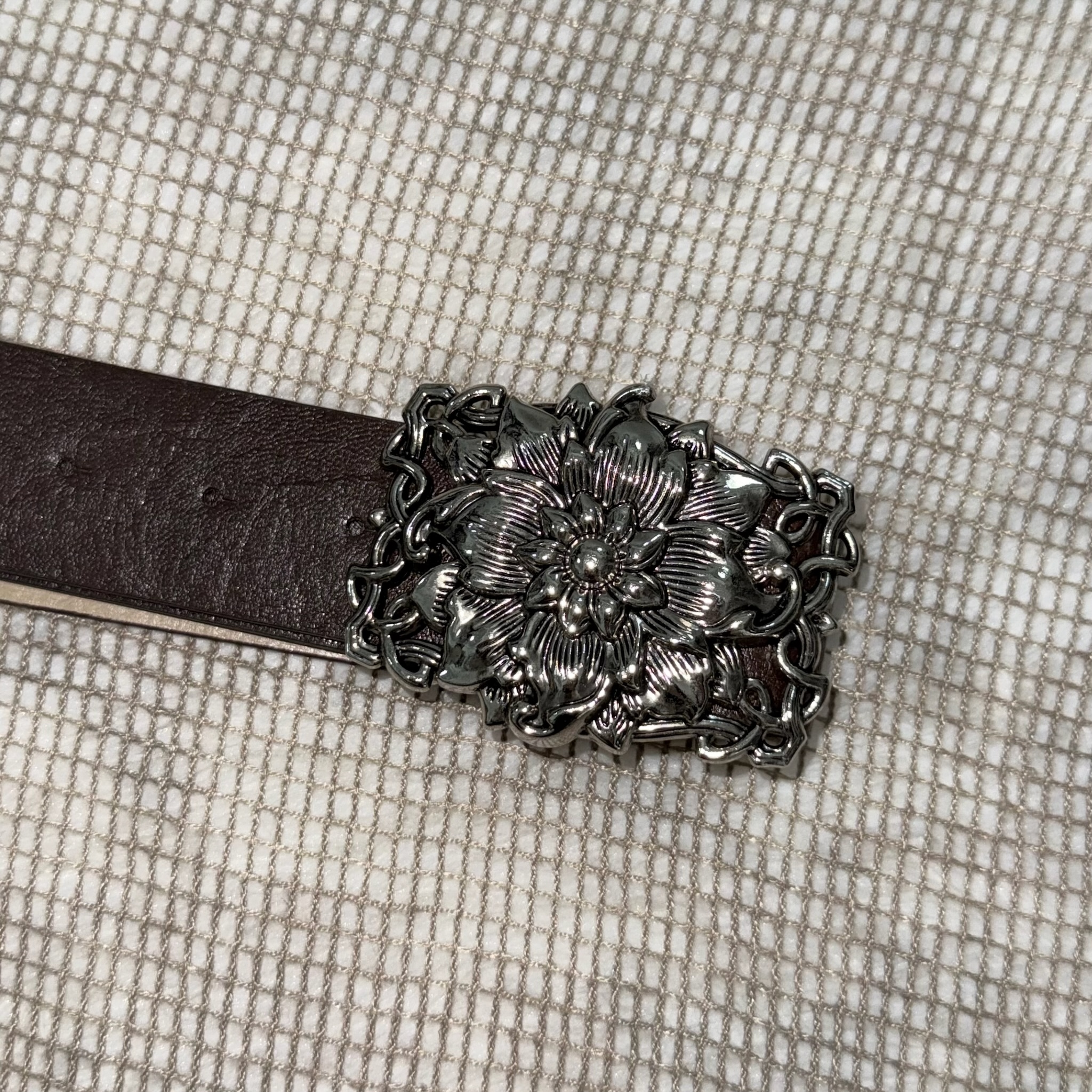 Dark Brown Vintage Belt