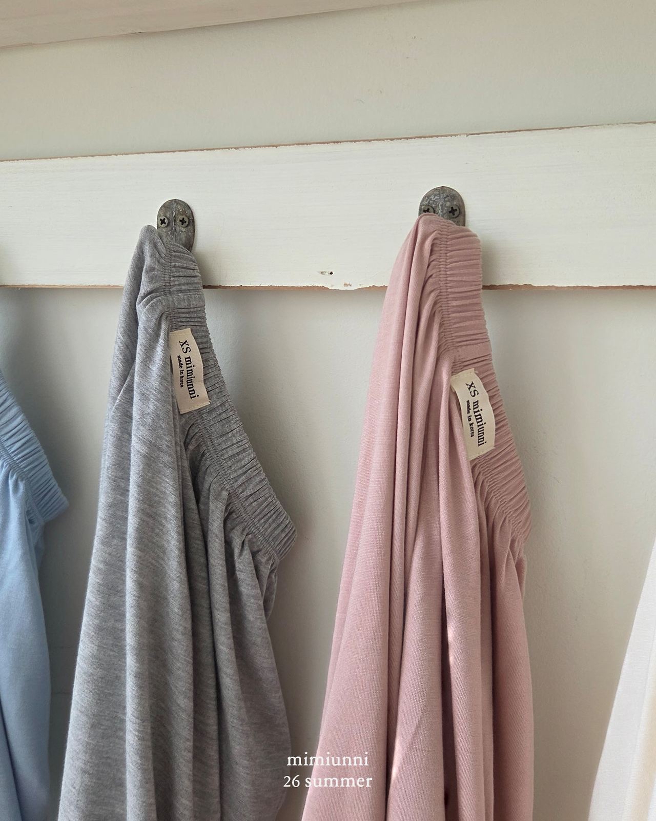 Mimiunni | 1+1 soft pants (Ivory L105-115 +Grey XL 115-120)