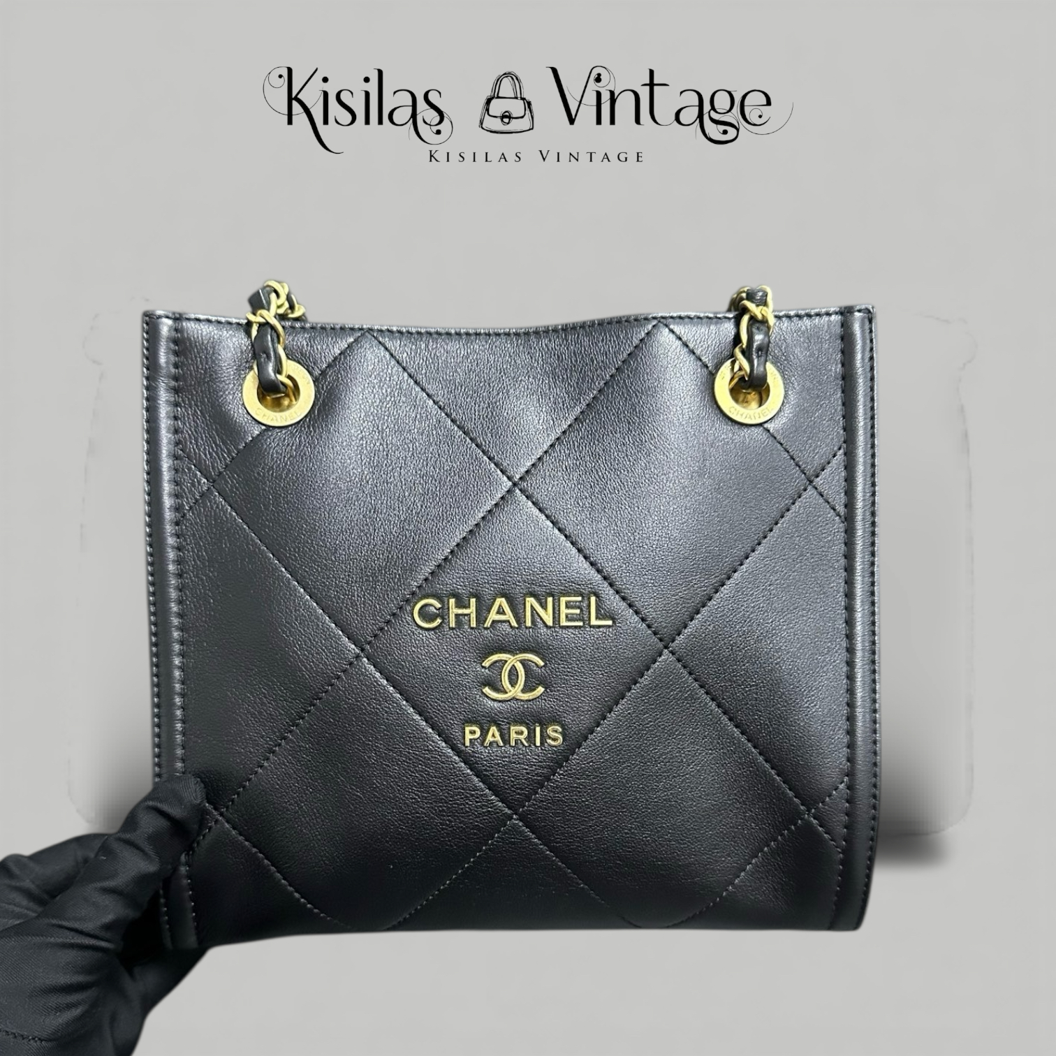 Chanel 21B 小牛皮tote bag