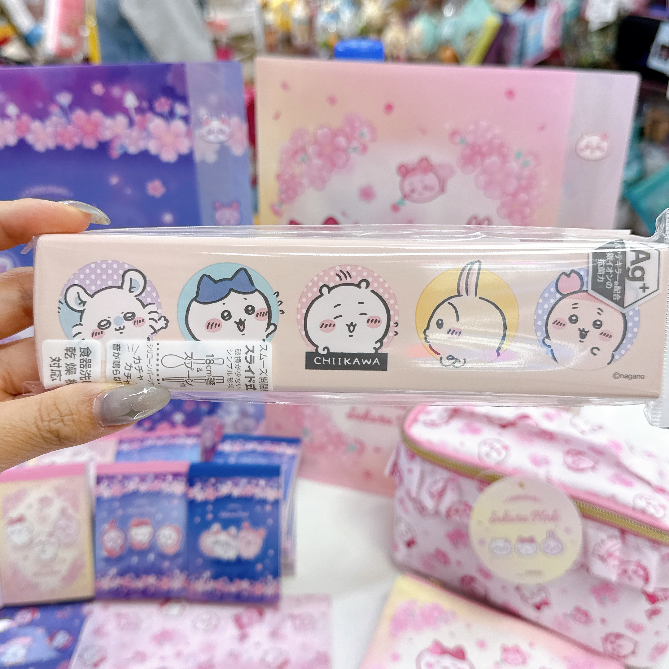 日本直送chiikawa 新款櫻花系列新款文具產品