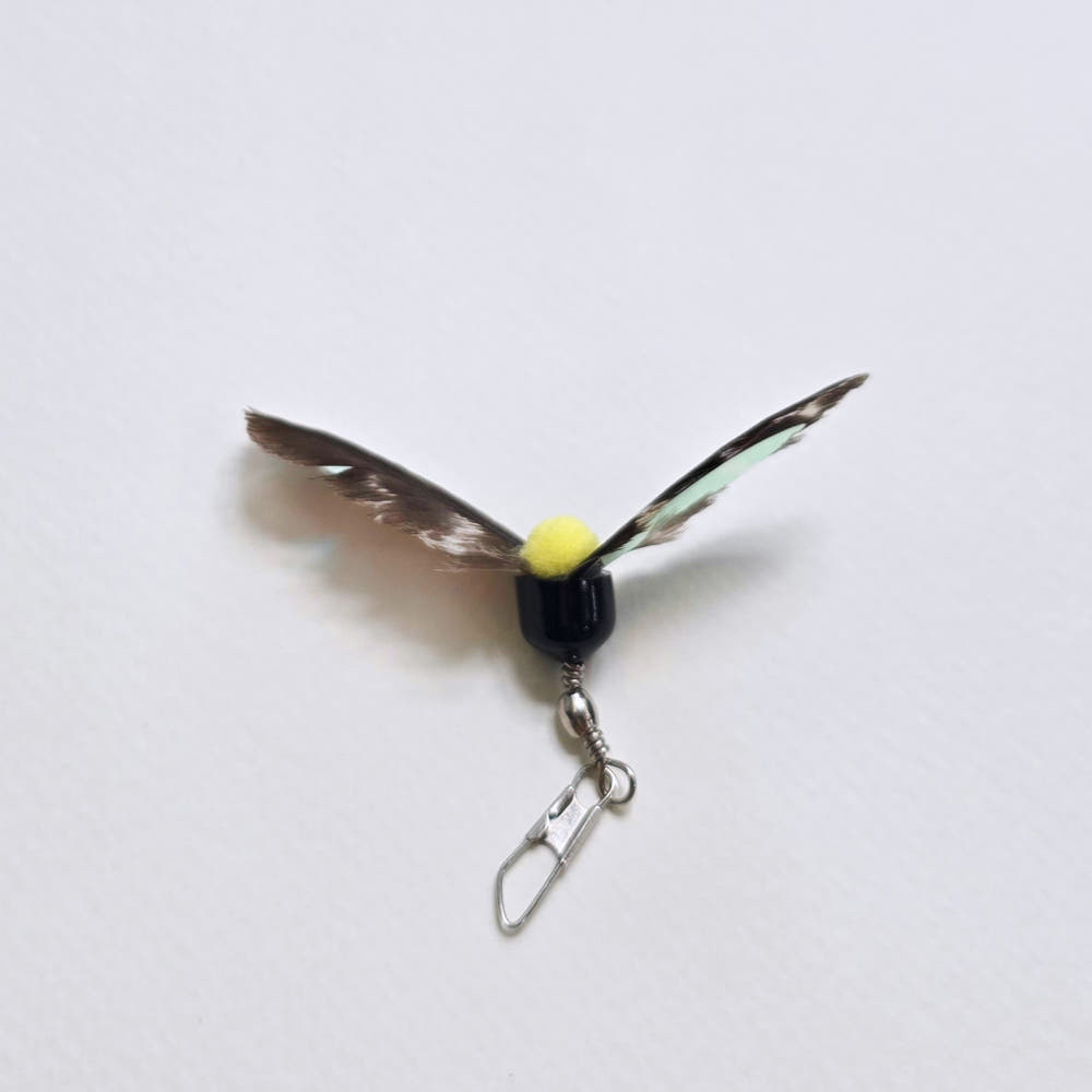 韓國 🇰🇷 handmade 彩色峰鳥/鷹 替換逗貓頭 