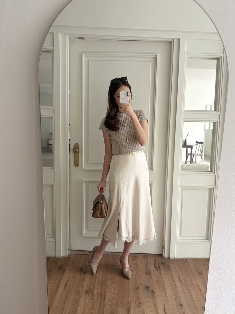 Soft Tones Cashmere Knit (Oatmeal)
