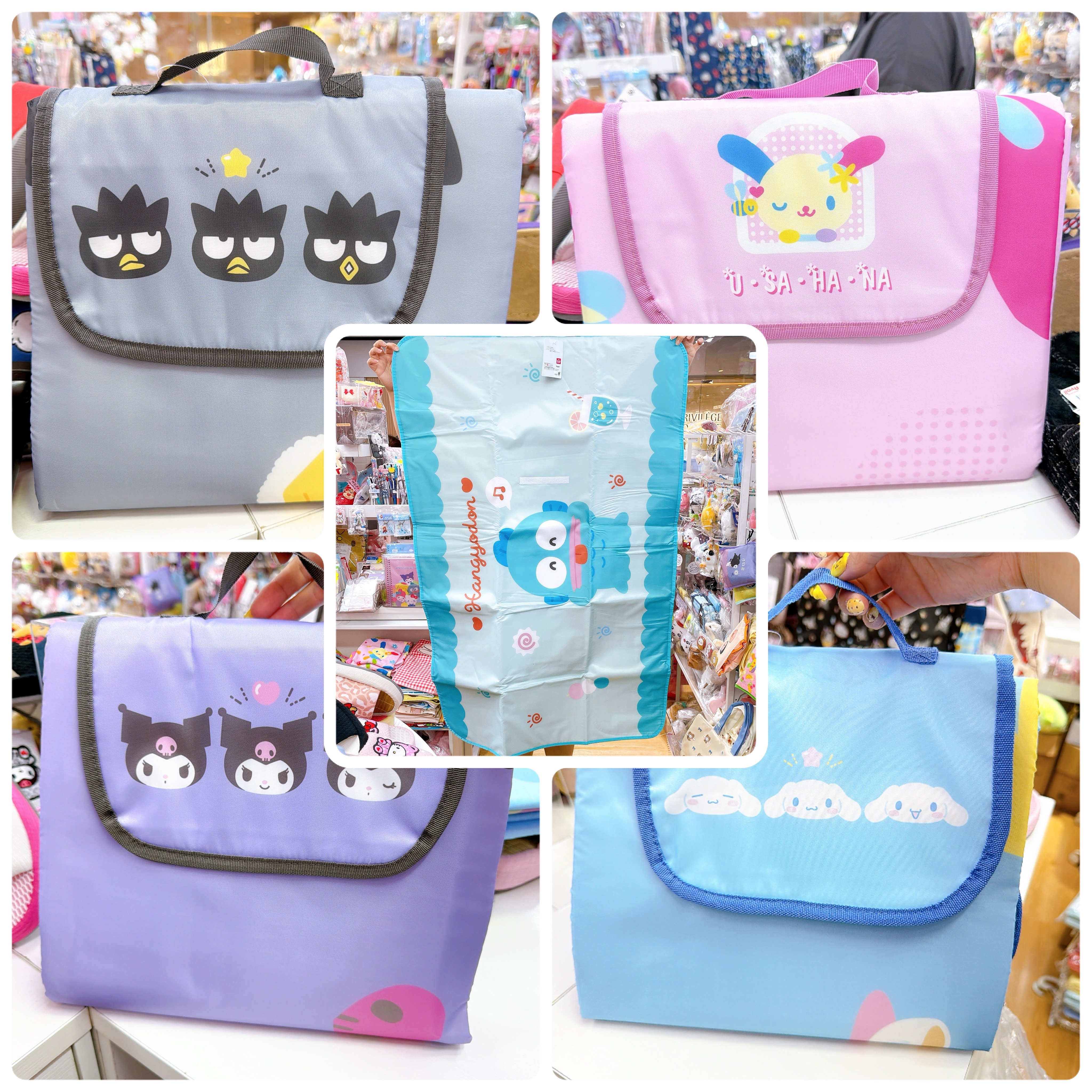 獨家發售日本直送日本版85×130 cm Sanrio 野餐墊