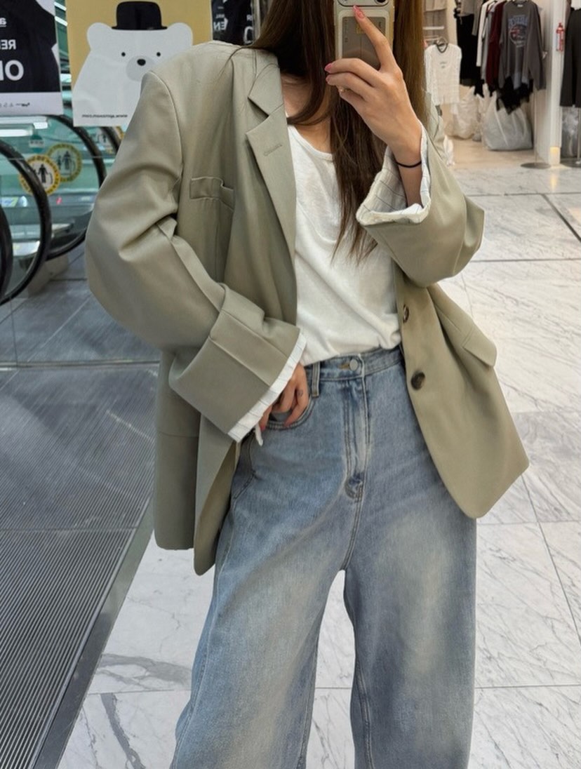 (2026FW) 81MARKET - REVERSIBLE BLAZER