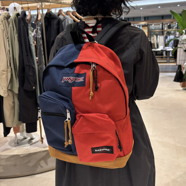 🆕【⭐訂購⭐】  🇯🇵日本直送 🌀#BEAMS 50週年特別版 #JANSPORT x #EASTPAK Hybrid Pack 背包🌀 [ELCA-0079][260320]