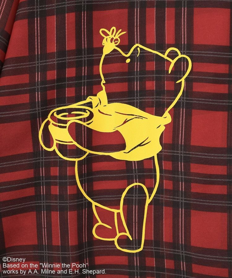 🌸 【預訂】Pooh 長袖Shirt(RD) - Green Parks x Pooh 